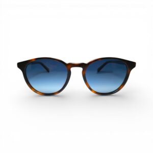 Anteojos de sol Triton acetato color carey, lente azul degradé uv400 y polarizado – Nawi