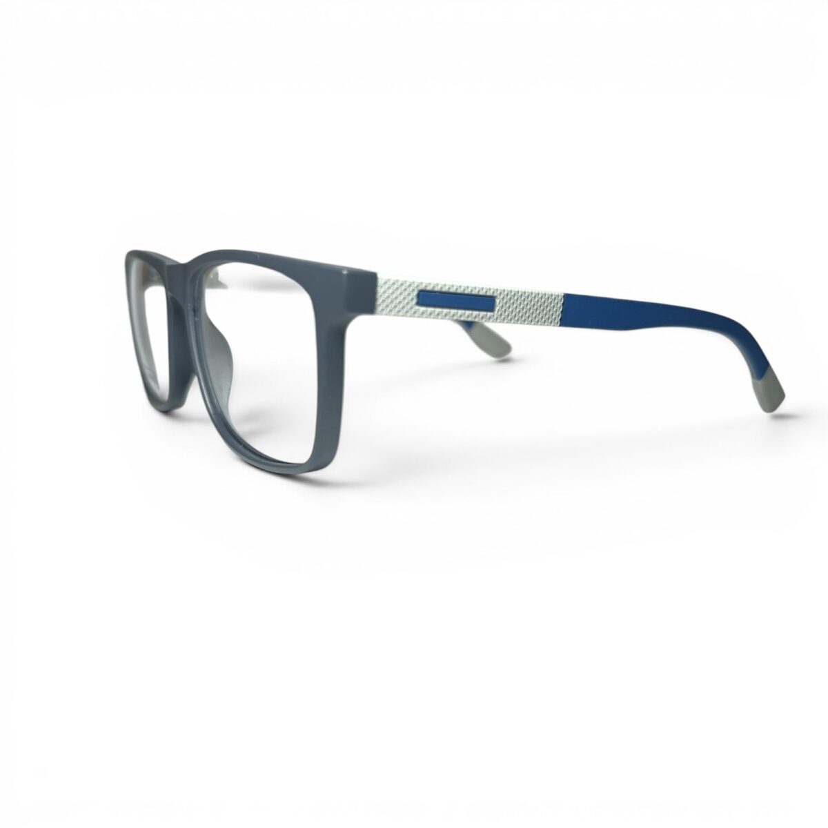 Anteojos de ver RIPIO con clip-on polarizado color GRIS vista lateral - NAWI